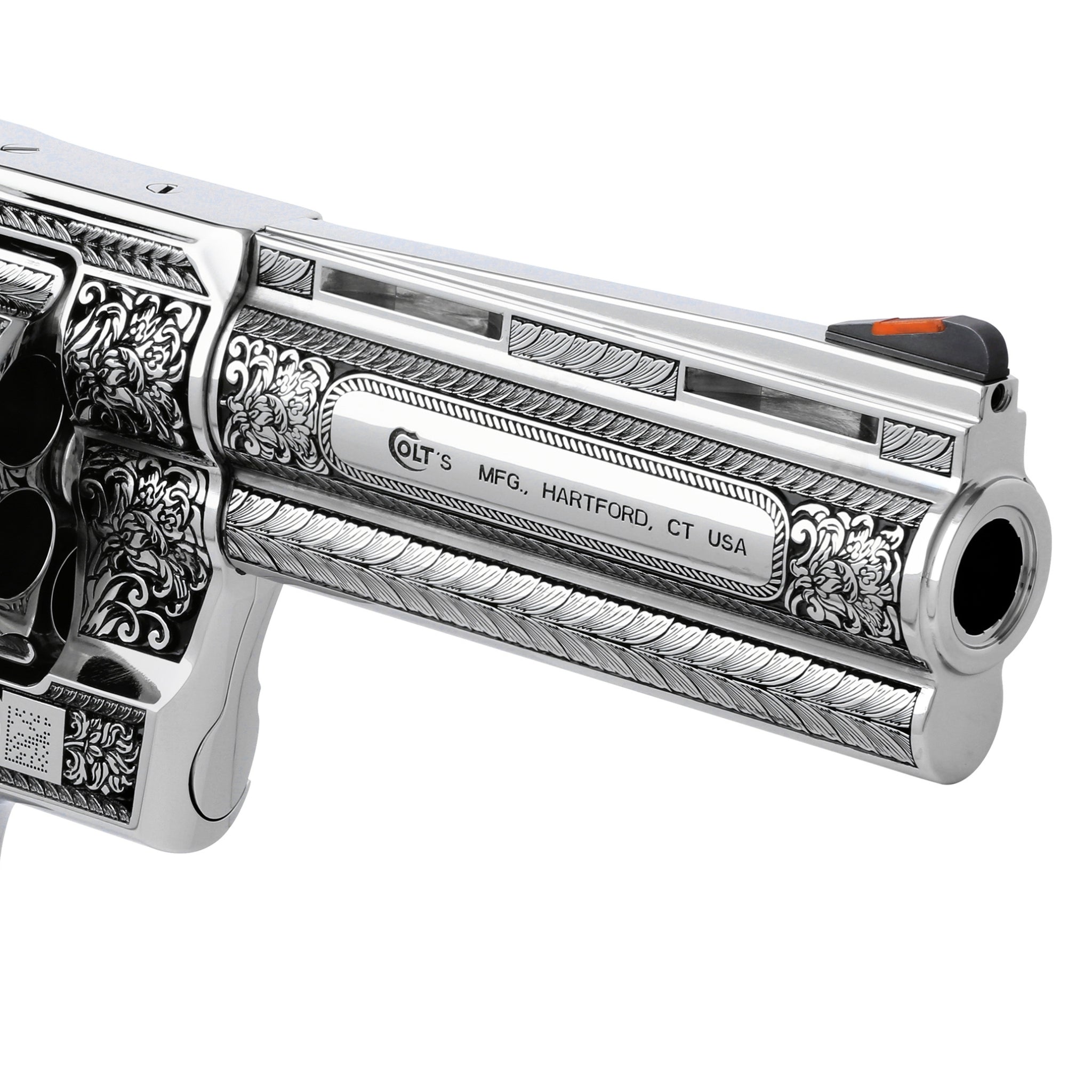 Colt Anaconda Custom Engraved by Seattle Engraving Center
