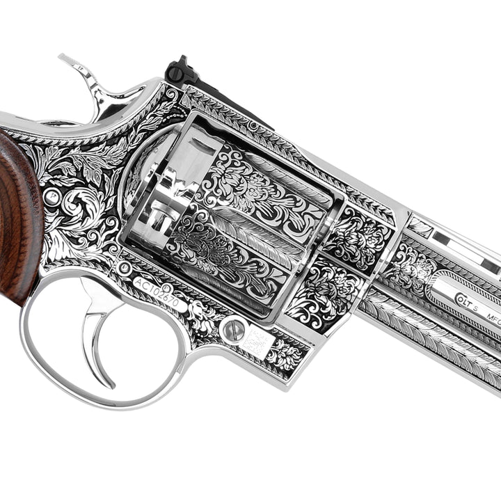 Colt Anaconda Custom Engraved by Seattle Engraving Center