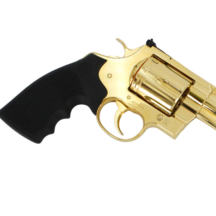 Colt Anaconda, 8", .44 Magnum, 24 karat Gold Plated SKU: 6707256393830, 24 karat gold gun, 24 Karat Gold Firearm