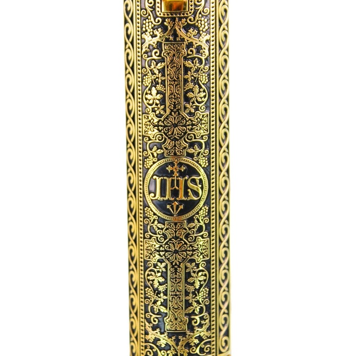 Colt 1911 Government, 45ACP, 24K All Gold Plated, Cathedral design, 7007643959398, 098289112224