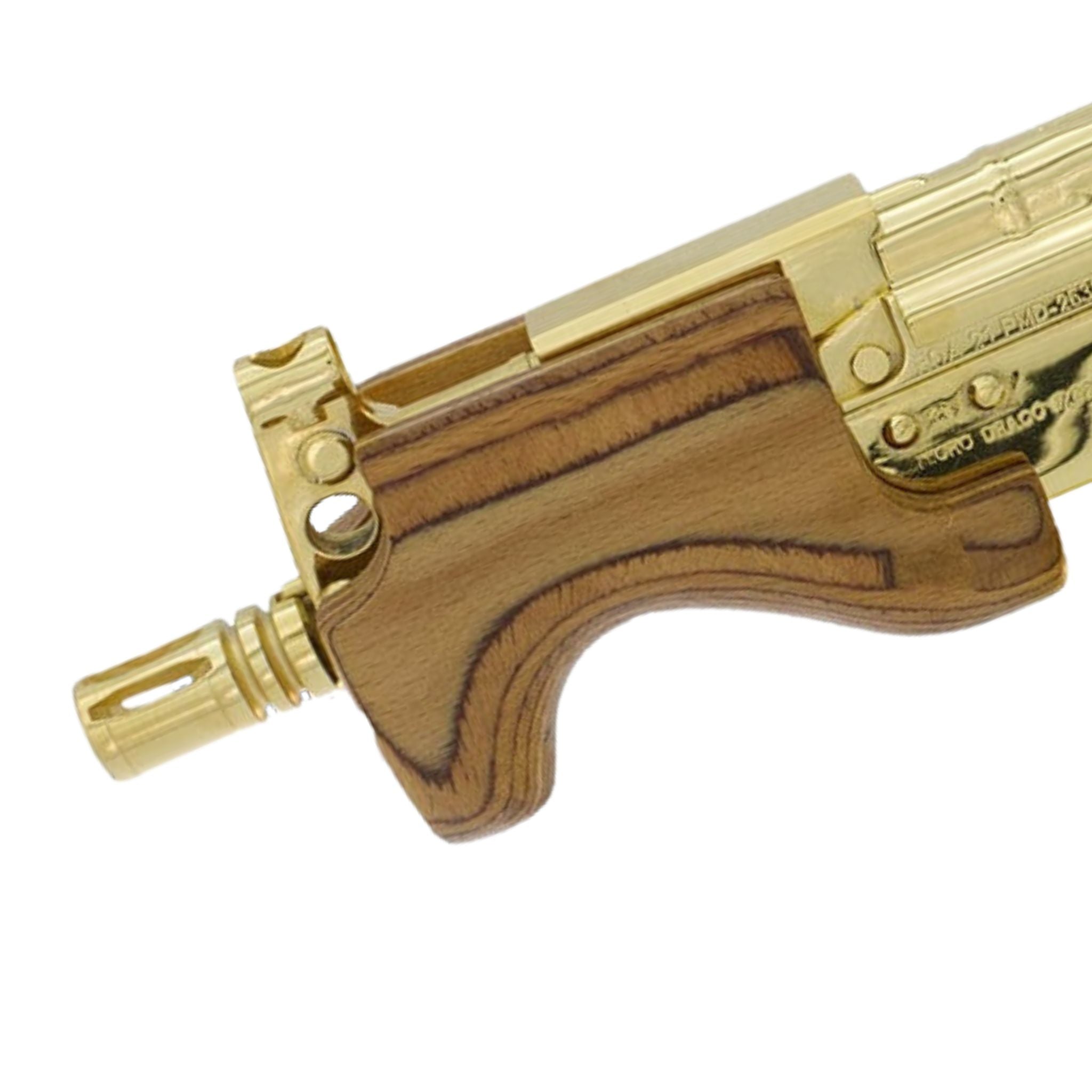 Century Arms Micro Draco, 24K Gold, 7.62 x 39mm, Standard 30rd Magazine, SKU: 7026624921702, HG2797N