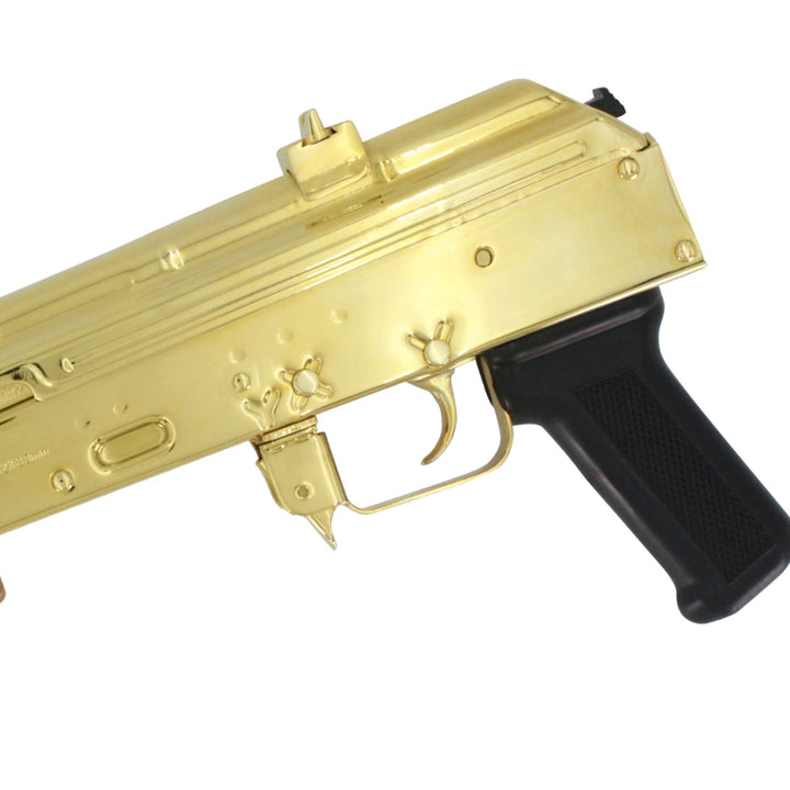 Century Arms Micro Draco, 24K Gold, 7.62 x 39mm, Standard 30rd Magazine, SKU: 7026624921702, HG2797N