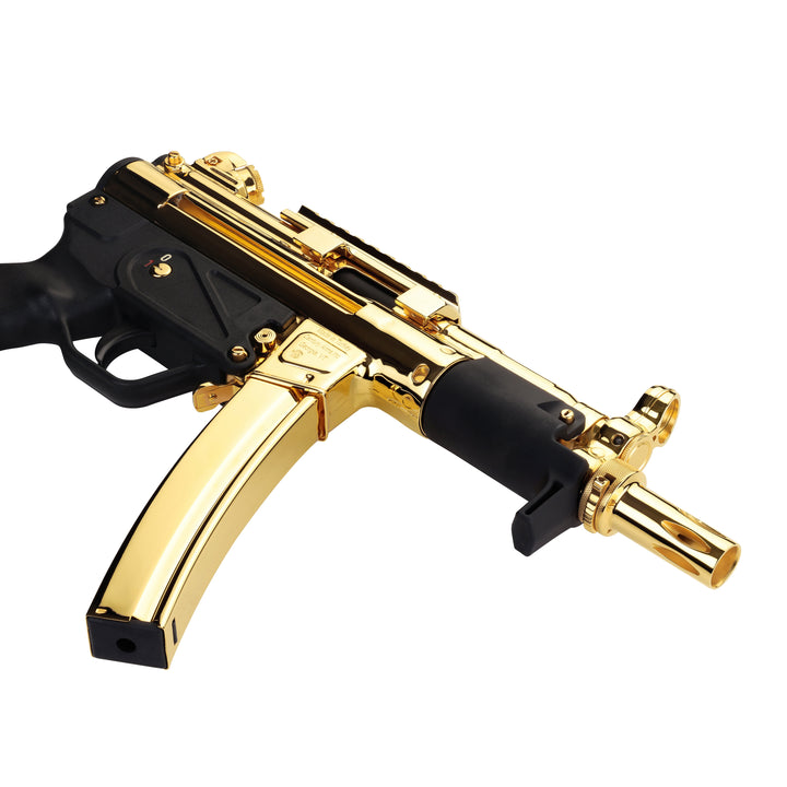 Century Arms, AP5-P Grey Team 24K Gold Plated 9mm Luger 14.9" Barrel 30-Rounds Black Furniture-4