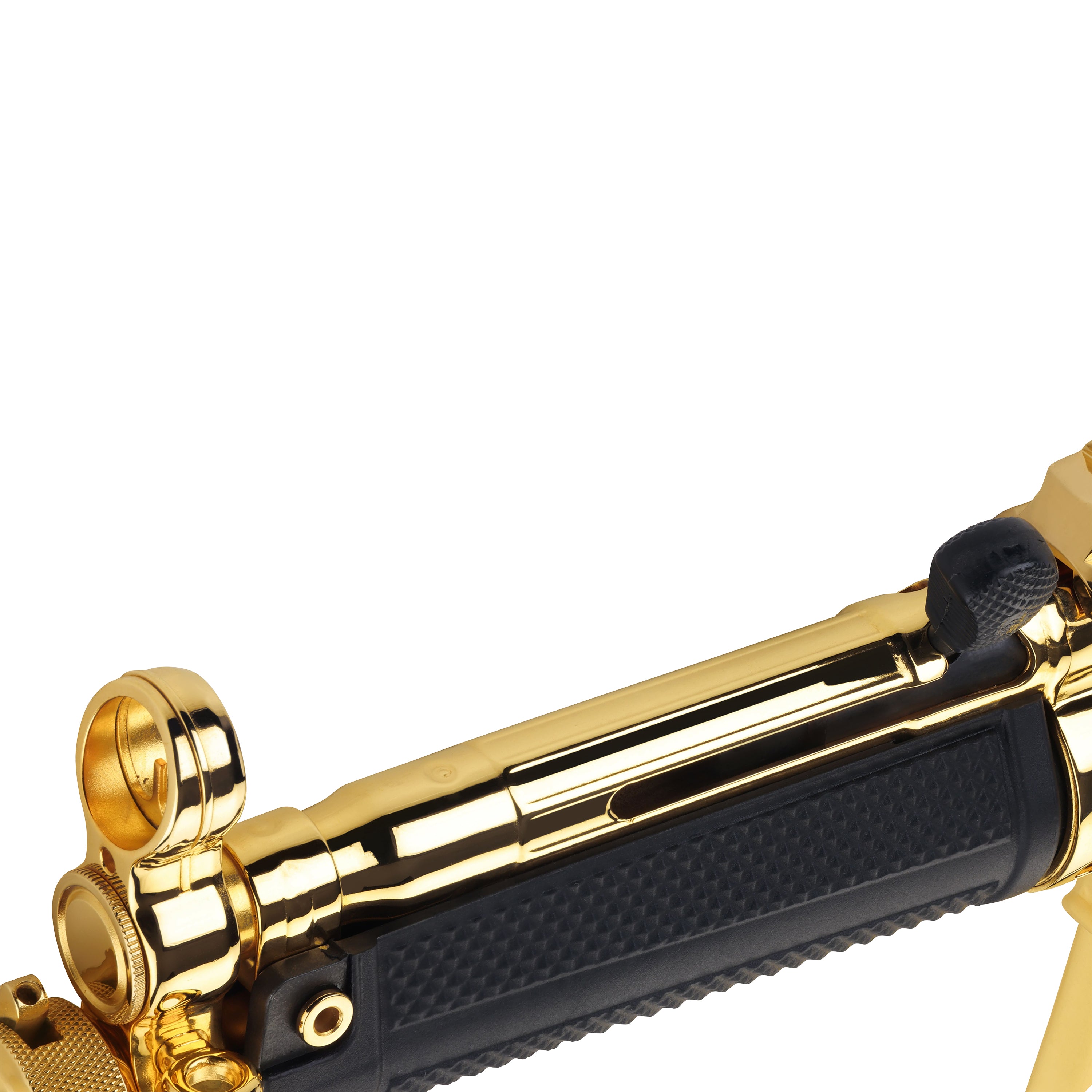 Century Arms 24K Italian Gold HG6034ALN AP5 CORE 9mm Luger 30+1 8.90" Threaded Barrel, Black, Stamped Metal Rec, Fixed Front/Drum Rear Sights, Includes Sling (2 Mag)-10