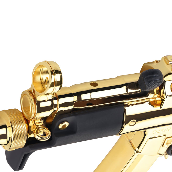 Century Arms, AP5-P Grey Team 24K Gold Plated 9mm Luger 14.9" Barrel 30-Rounds Black Furniture