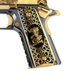 Colt El Jefe De Jefes Engraved Full Size 1911 Grips