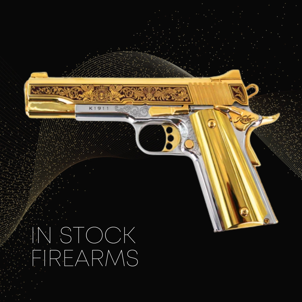 Kimber 1911 38 Super 24K Gold Custom