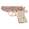 Oasis Diamonds : Walther PPK, 15 carat diamonds, 18K Rose Gold,UPC # 723364209932
