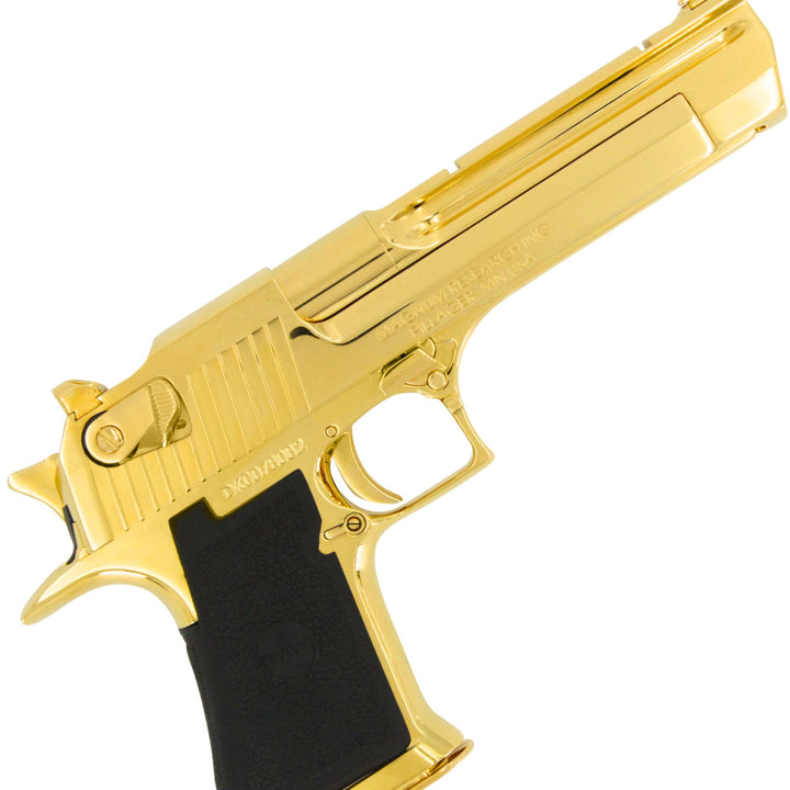 Magnum Research Desert Eagle Mark XIX, 44 Rem Mag, 6", 24 Karat Gold Plated, SKU: 4943237251174, 24 karat gold gun, 24 Karat Gold Firearm, California compliant handguns