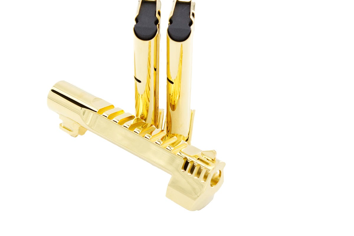 Seattle Engraving Center Pistol Mark XIX Desert Eagle Conversion Kit, 50 AE, 24kt Gold Plated