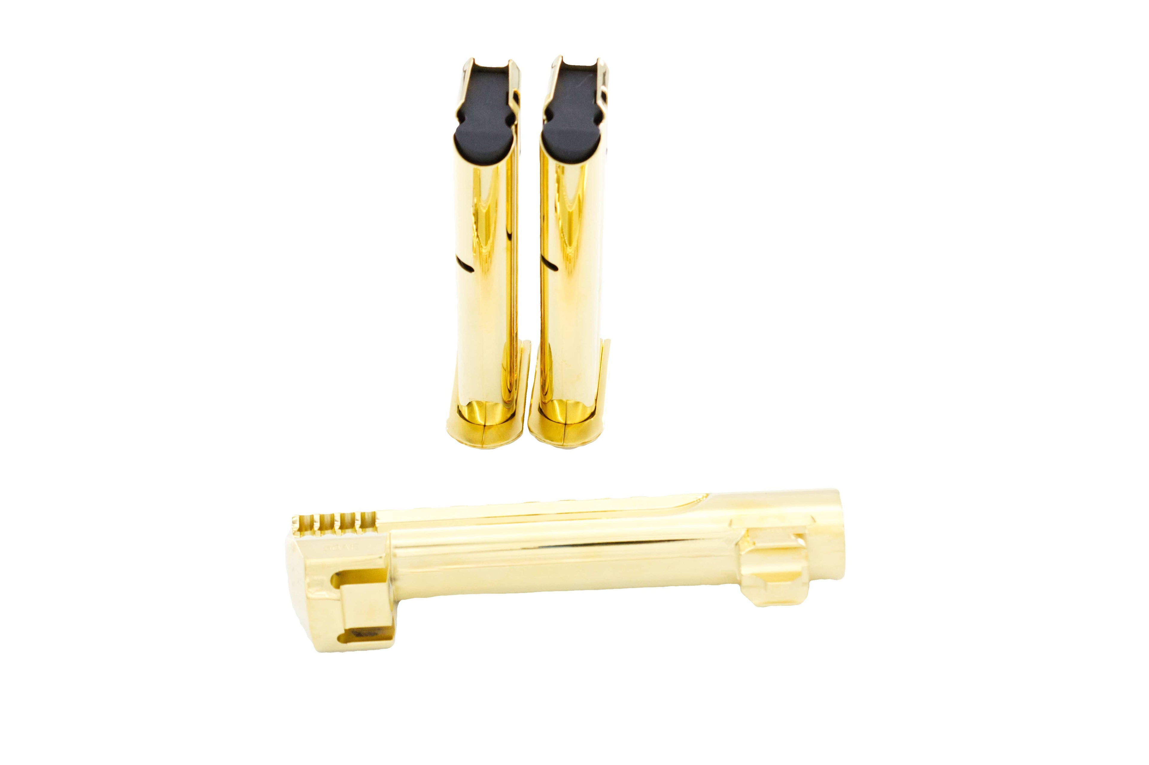 Seattle Engraving Center Pistol Mark XIX Desert Eagle Conversion Kit, 50 AE, 24kt Gold Plated